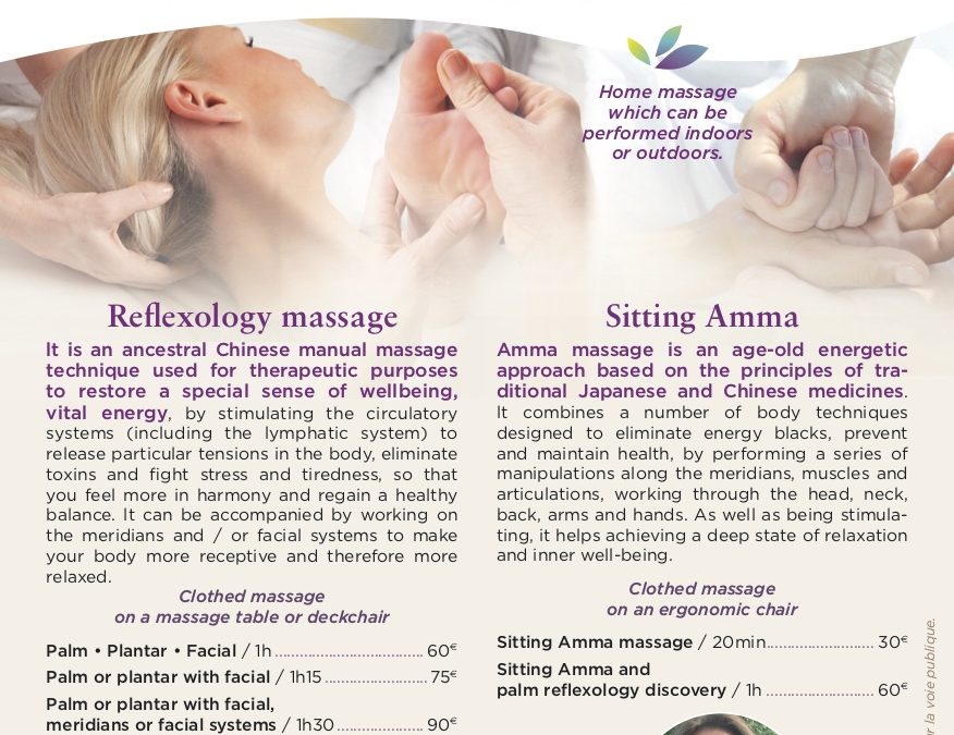 New at Fons Andre Reflexology & Naturopathy